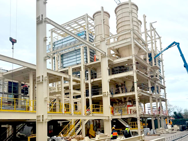 Estructuras para plantas industriales, energía y logística